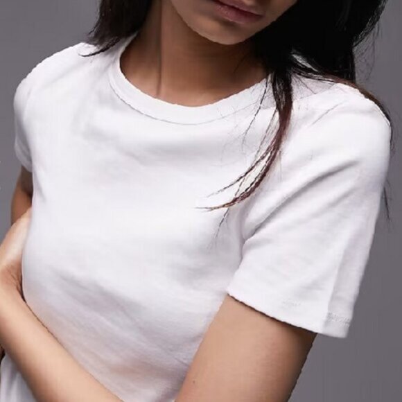 Topshop Shrunken Everyday Tee - Picture 2 of 15